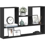 vidaXL Zidna polica crna 99x15x60 cm konstruirano drvo Cijene