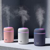 Venisymlis Mini Vlažilec, Hladen In Barvit Mini Vlažilec, Vrhunski Vlažilni Sistem, S 300 Ml Rezervoarjem Za Vodo, Polnjenje Prek Usb-Ja, (22060806) | Shoptok.si