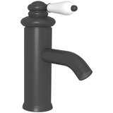 vidaXL Kupaonska slavina za umivaonik siva 130 x 180 mm | shoptok.hr