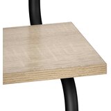  Zidna polica s 2 razine Hrast sonoma 80 x 24,5 x 61 cm | shoptok.hr