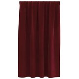 Zavjese za zamračivanje 2 pcs Vinska crvena 140 x 140 cm Baršun | Eponuda.com