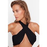 Trendyol Black Halterneck Bikini Top | shoptok.hr