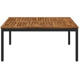  Stolić za kavu Prirodna i crna 100 x 100,5 x 45 cm | shoptok.hr