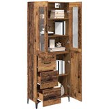  Highboard Staro drvo 69,5 x 34 x 180 cm Konstruirano drvo Slike