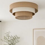  plafonska svetiljka wenta 1xE27/60W/230V prečnik 50 cm juta/bež | Eponuda.com
