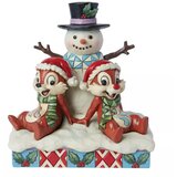 Jim Shore Chip n Dale Snowman Figurine ( 065787 ) Cene