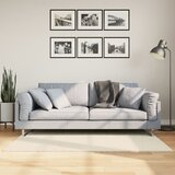 vidaXL Tepih ISTAN s visokim vlaknima sjajni izgled krem 80 x 150 cm Cijene