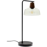 Kave Home Zelena/u tamnoj prirodnoj boji stolna lampa sa staklenim sjenilom (visina 55 cm) Silex – | shoptok.hr