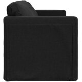  Podni kauč na razvlačenje 2-u-1 crni 112x174x55 cm od tkanine | Eponuda.ba