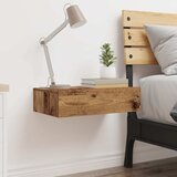  Noćni ormarić staro drvo 60x35 cm izrađeno drvo | shoptok.hr