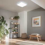  Brilagi - LED prigušiva stropna svetiljka SMART LED/36W/230V 53x53 cm Wi-Fi Tuya + daljinski upravljač | Eponuda.com