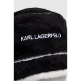 Karl Lagerfeld Klobuk črna barva