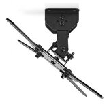 PJCM100BK 10kg nagibni vrtljivi jekleni stropni nosilec za projektorje, Črna, (5000064041) Cene