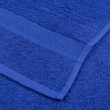 vidaXL Brisače za savno 2 kos modra 80x200 cm 360 g/m² 100% bombaž | Shoptok.si