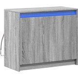  Komoda s LED boja sivog hrasta sonome 72x34x61 cm drveni | shoptok.hr