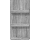  Polica za časopise s policom Siva Sonoma 51 x 11 x 102 cm | Eponuda.com