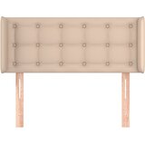  Uzglavlje s ušima boja cappuccina 103x16x78/88 cm umjetna koža | shoptok.hr