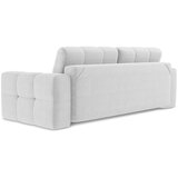 Makamii Svijetlo siva sklopiva sofa od bouclé tkanine 255 cm Milu – | shoptok.hr