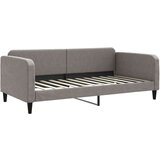 vidaXL Dnevni krevet s madracem smeđesivi 100 x 200 cm od tkanine | shoptok.hr