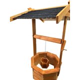  Drveni bunar za vrt - dekoracija 130 cm | shoptok.hr
