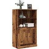  Visoka komoda boja drva 60 x 35 5 x 103 5 cm konstruirano drvo | shoptok.hr