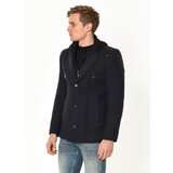 Dewberry K7532 MEN'S COAT-PATTERNED INDIGO | shoptok.hr