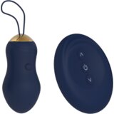 DREAMTOYS Goddess - vibratorno jaje s daljinskim upravljačem (tamno plavo) | shoptok.hr