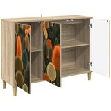  Kreveta ZAANDAM Sonoma 102 x 33 x 75 cm Konstruirano drvo Slike