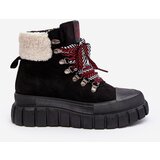Boto Lined Boots Trappers on Thick Sole Black Ralotta | Shoptok.si