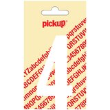  Nalepka Pickup (Motiv: 4, bele barve, višina: 90 mm) Cene