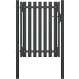  Vrtna vrata za ogradu od čelika 100x125 cm antracit boje | shoptok.hr