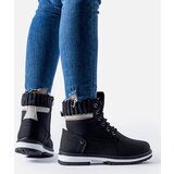 Gemre Black insulated matte work boots Fernando | Shoptok.si