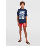 O'neill Majica modra / mornarska / črna / bela | Shoptok.si