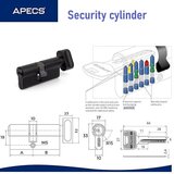  Cilindrični vložek APECS SM-65(30C/35)-C-BLM-Blister (5keys) (00033528) | Shoptok.si