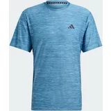 Adidas Funkcionalna majica 'Essentials' modra / nebeško modra / črna