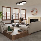 Nice Lamps Črna viseča svetilka ø 35 cm Atis – | Shoptok.si