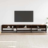 TV TV omarica, les, dimljeni hrast, 270x40x46 cm | Shoptok.si