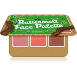 NYX Professional Makeup Holiday Buttermelt paleta za lica odtenek Dark 3x4 g