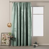Restilo Svetlo zelena žametna zavesa AmeliaHome Velvety, 245 x 140 cm | Shoptok.si