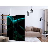  Paravan u 3 dijela - Blue smoke waves [Room Dividers] 135x172 | shoptok.hr