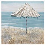 Bubola & Naibo Ručno oslikana slika (Suncobran na plaži, Š x V: 60 x 60 cm) Cijene