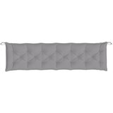  Jastuci za vrtnu klupu 2 kom sivo 200x50x7cm tkanine Oxford | shoptok.hr