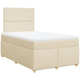  Krevet box spring s madracem krem 120 x 190 cm od tkanine | shoptok.hr