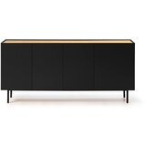 Teulat Crna komoda Arista, širina 165 cm | shoptok.hr