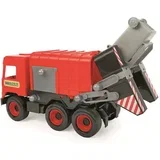 middle truck: crveni kamion za odvoz smeća - 43cm -