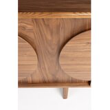 Zuiver Rjava nizka komoda v orehovem dekorju 120x58 cm Groove – | Shoptok.si