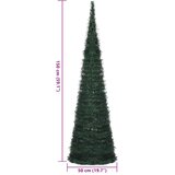  Prigodno osvijetljeno umjetno božićno drvce zeleno 150 cm | shoptok.hr