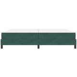  Boxspring krevet s madracem Tamnozelena 200 x 210 cm Baršun | shoptok.hr