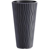 Prosperplast saksija Talasasta - antracit S433 / 30×33 cm | ePonuda.com