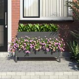  Sadilica siva 110 x 84 x 75 cm od masivne borovine | shoptok.hr